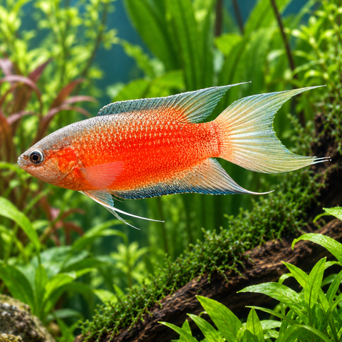 Super Red Paradise Gourami main image